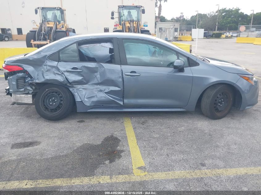 2025 Toyota Corolla Le VIN: 5YFB4MDE9SP235709 Lot: 43923638