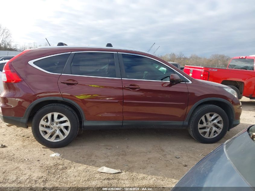 2015 Honda Cr-V Ex-L VIN: 2HKRM4H76FH646966 Lot: 43923667
