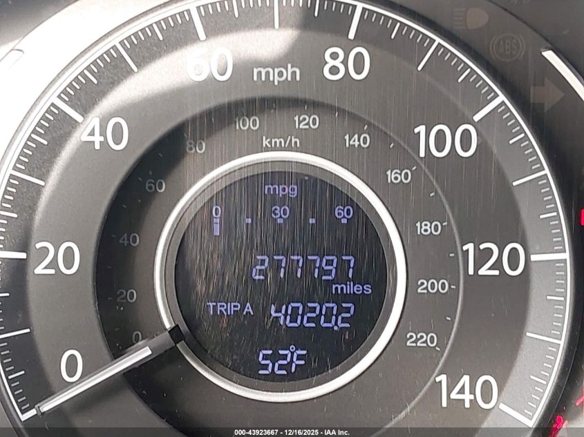 2015 Honda Cr-V Ex-L VIN: 2HKRM4H76FH646966 Lot: 43923667