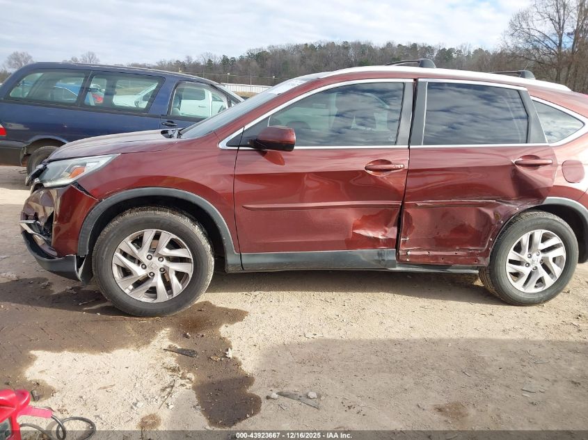 2015 Honda Cr-V Ex-L VIN: 2HKRM4H76FH646966 Lot: 43923667