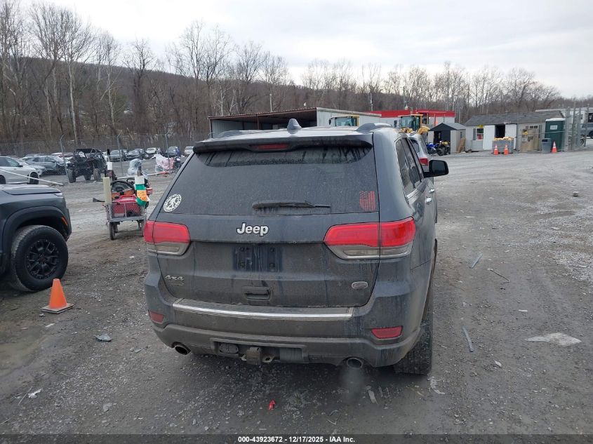 2014 Jeep Grand Cherokee Overland VIN: 1C4RJFCG8EC587389 Lot: 43923672