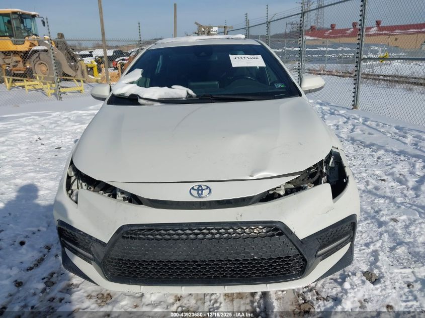 2021 Toyota Corolla Se 6Mt VIN: 5YFM4MCE8MP091101 Lot: 43923680