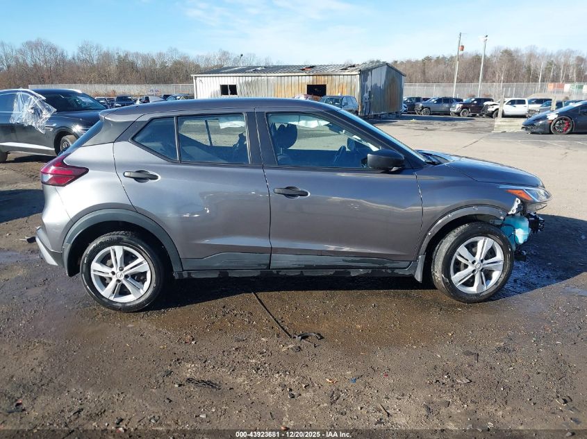 2022 Nissan Kicks S VIN: 3N1CP5BV8NL492899 Lot: 43923681