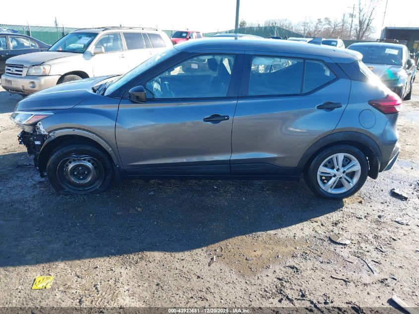 2022 Nissan Kicks S VIN: 3N1CP5BV8NL492899 Lot: 43923681
