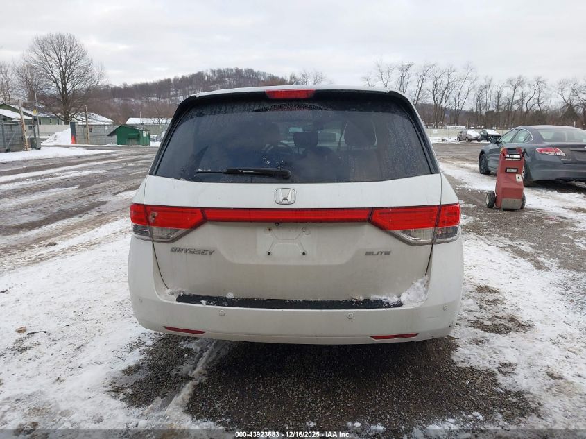 2014 Honda Odyssey Touring/Touring Elite VIN: 5FNRL5H90EB126902 Lot: 43923683