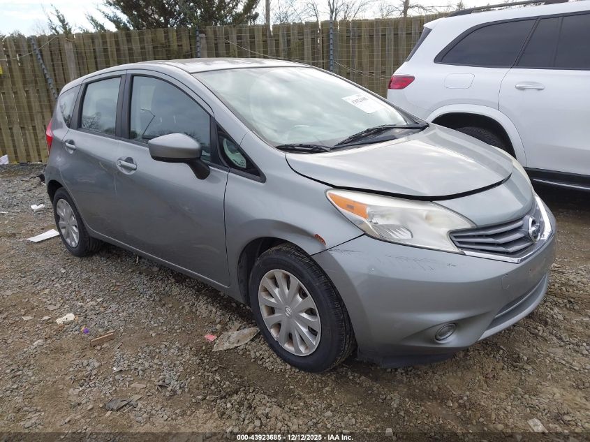 NISSAN VERSA NOTE S (SR)/S PLUS/SL/SR/SV