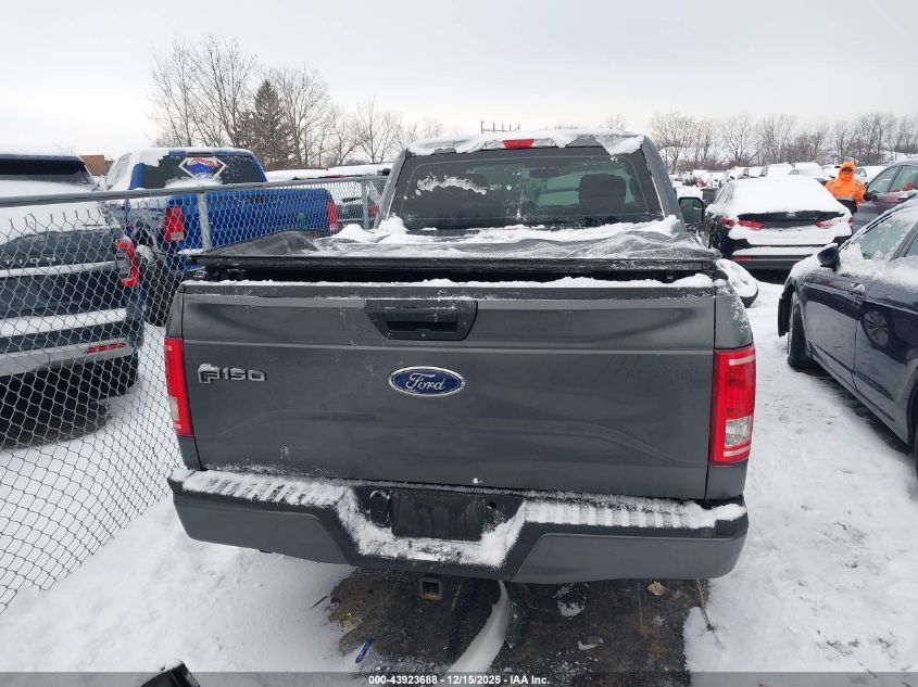 2016 Ford F-150 Xl VIN: 1FTEX1EP8GFD36872 Lot: 43923688