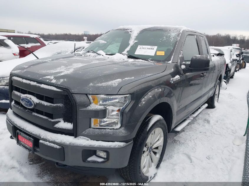 2016 Ford F-150 Xl VIN: 1FTEX1EP8GFD36872 Lot: 43923688