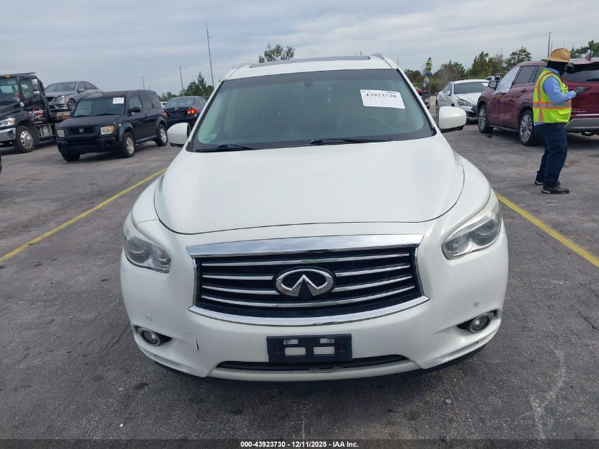 2013 Infiniti Jx35 VIN: 5N1AL0MM8DC334754 Lot: 43923730