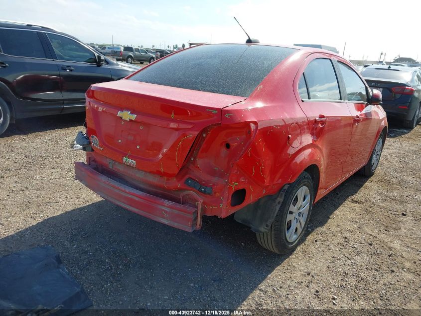 2017 Chevrolet Sonic Ls Auto VIN: 1G1JB5SH9H4151964 Lot: 43923742