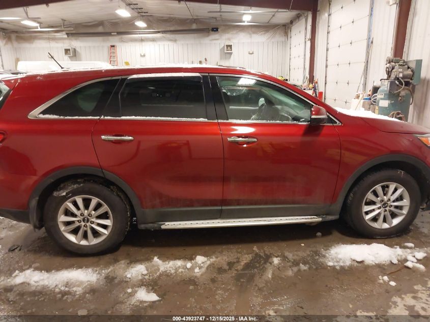 2019 Kia Sorento 2.4L Lx VIN: 5XYPG4A31KG571567 Lot: 43923747