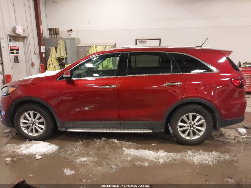 2019 Kia Sorento 2.4L Lx VIN: 5XYPG4A31KG571567 Lot: 43923747