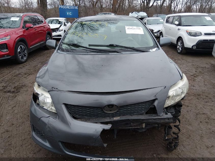 2010 Toyota Corolla Le VIN: 1NXBU4EE4AZ215492 Lot: 43923759