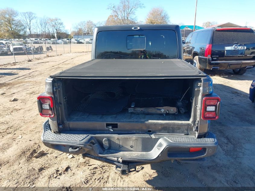 2020 Jeep Gladiator Overland 4X4 VIN: 1C6HJTFG5LL172962 Lot: 43923763