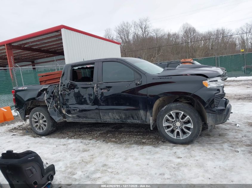 2023 Chevrolet Silverado 1500 4Wd Standard Bed Lt VIN: 3GCUDDE87PG357385 Lot: 43923791