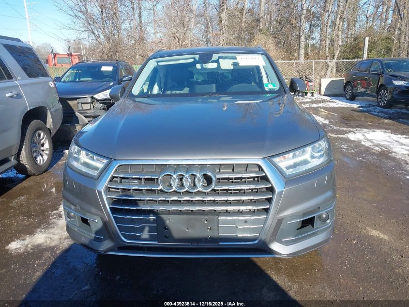 2017 Audi Q7 3.0T Premium VIN: WA1LAAF7XHD008125 Lot: 43923814