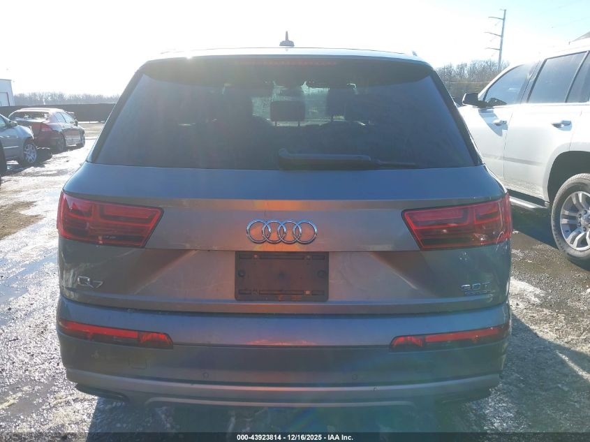 2017 Audi Q7 3.0T Premium VIN: WA1LAAF7XHD008125 Lot: 43923814