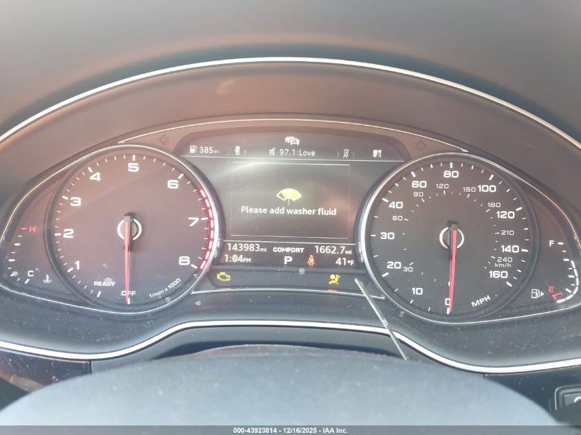 2017 Audi Q7 3.0T Premium VIN: WA1LAAF7XHD008125 Lot: 43923814