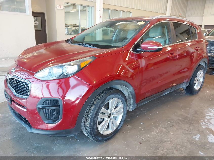 2018 Kia Sportage Lx VIN: KNDPM3AC0J7320893 Lot: 43923829