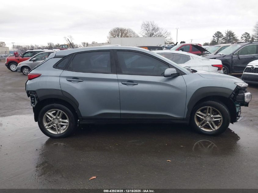 2021 Hyundai Kona Se VIN: KM8K12AAXMU609955 Lot: 43923839