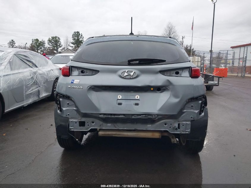 2021 Hyundai Kona Se VIN: KM8K12AAXMU609955 Lot: 43923839