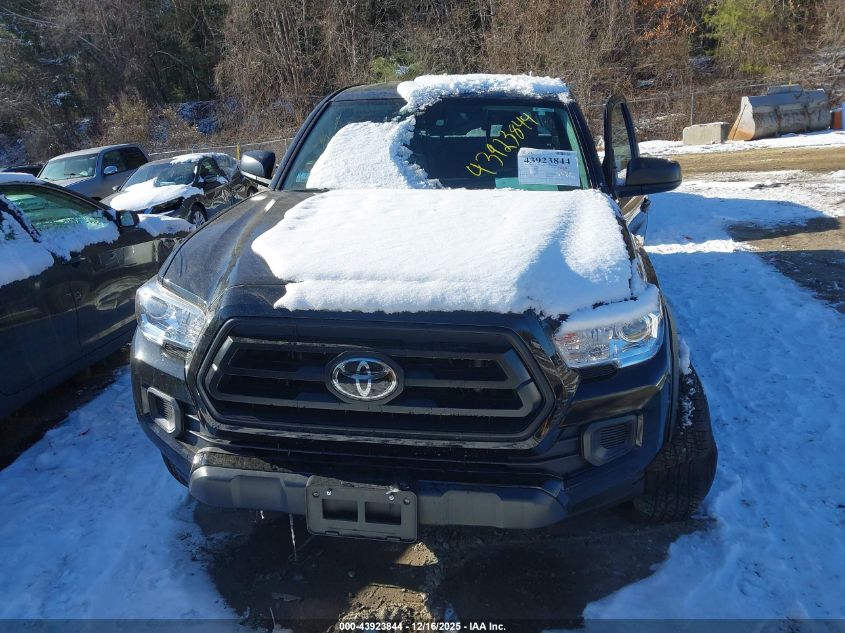 2021 Toyota Tacoma Sr VIN: 3TYSX5EN0MT007544 Lot: 43923844