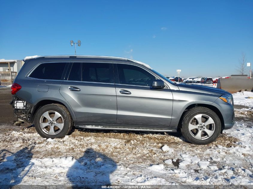 2017 Mercedes-Benz Gls 450 4Matic VIN: 4JGDF6EE4HA945378 Lot: 43923847