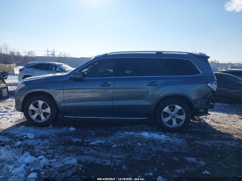 2017 Mercedes-Benz Gls 450 4Matic VIN: 4JGDF6EE4HA945378 Lot: 43923847
