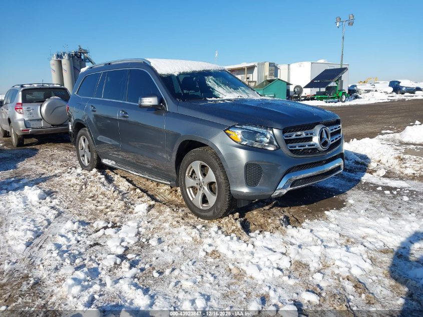2017 Mercedes-Benz Gls 450 4Matic VIN: 4JGDF6EE4HA945378 Lot: 43923847