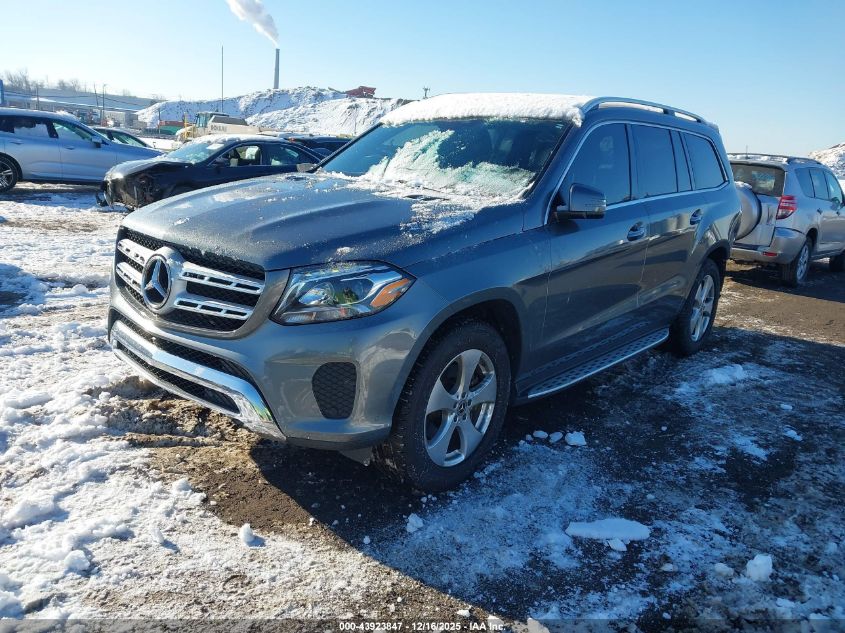 2017 Mercedes-Benz Gls 450 4Matic VIN: 4JGDF6EE4HA945378 Lot: 43923847