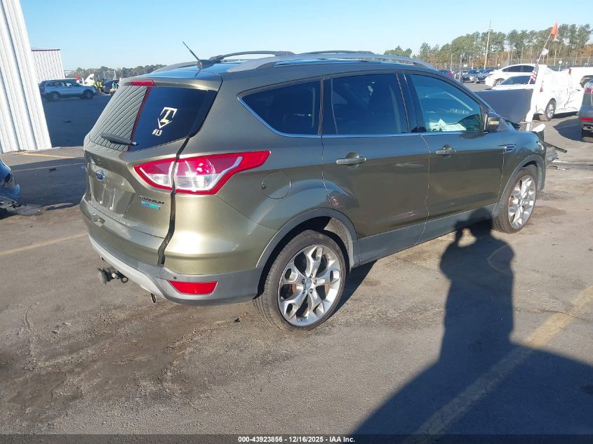2013 Ford Escape Titanium VIN: 1FMCU0J99DUB89899 Lot: 43923856