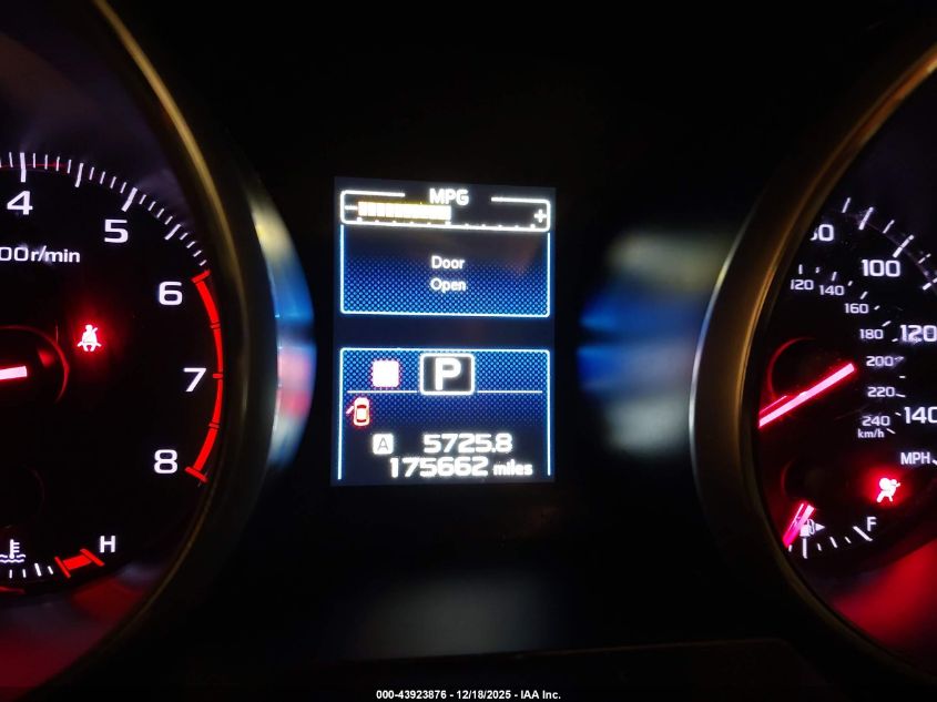 2017 Subaru Outback 2.5I VIN: 4S4BSAAC9H3373027 Lot: 43923876