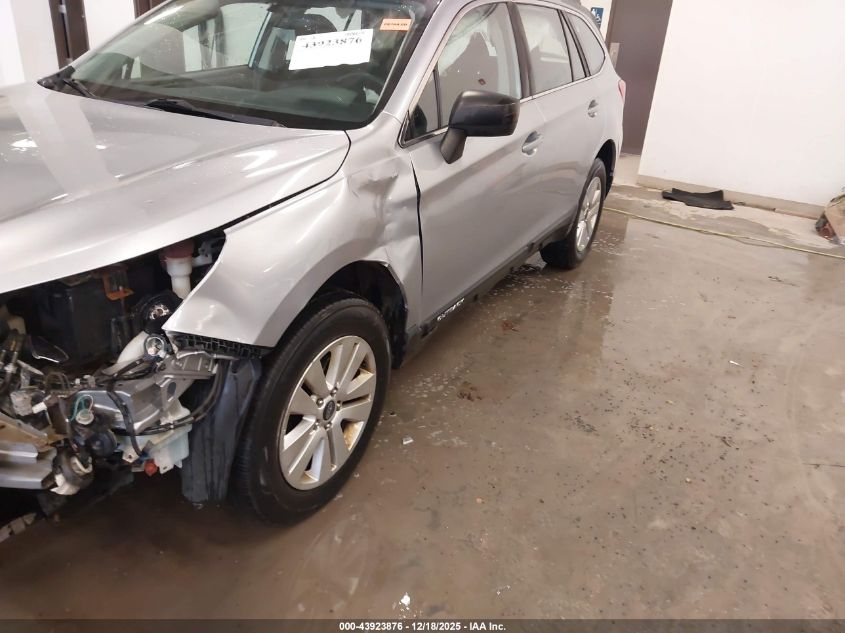 2017 Subaru Outback 2.5I VIN: 4S4BSAAC9H3373027 Lot: 43923876