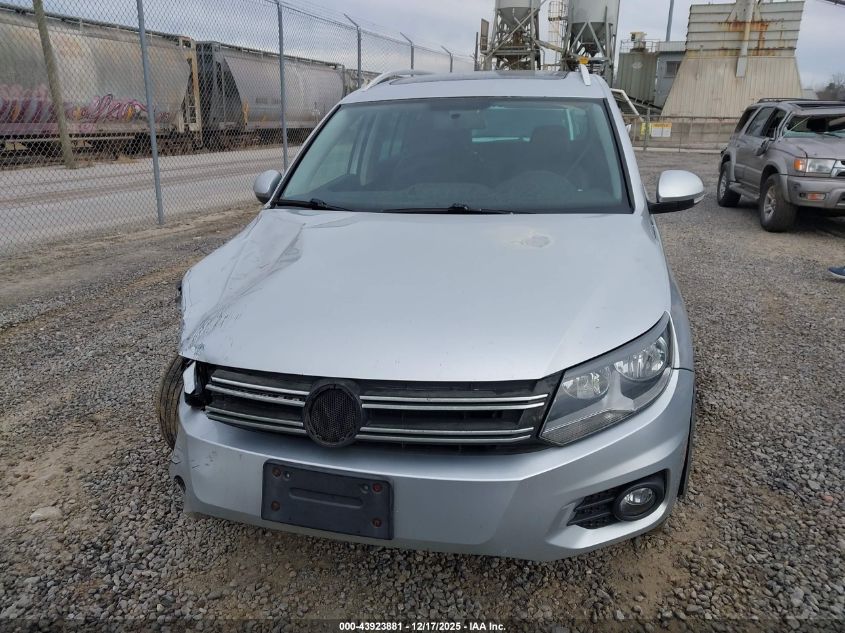 2015 Volkswagen Tiguan Sel VIN: WVGBV7AX2FW522449 Lot: 43923881