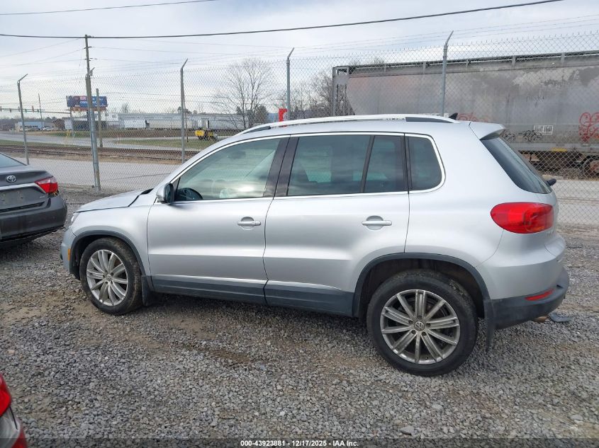 2015 Volkswagen Tiguan Sel VIN: WVGBV7AX2FW522449 Lot: 43923881