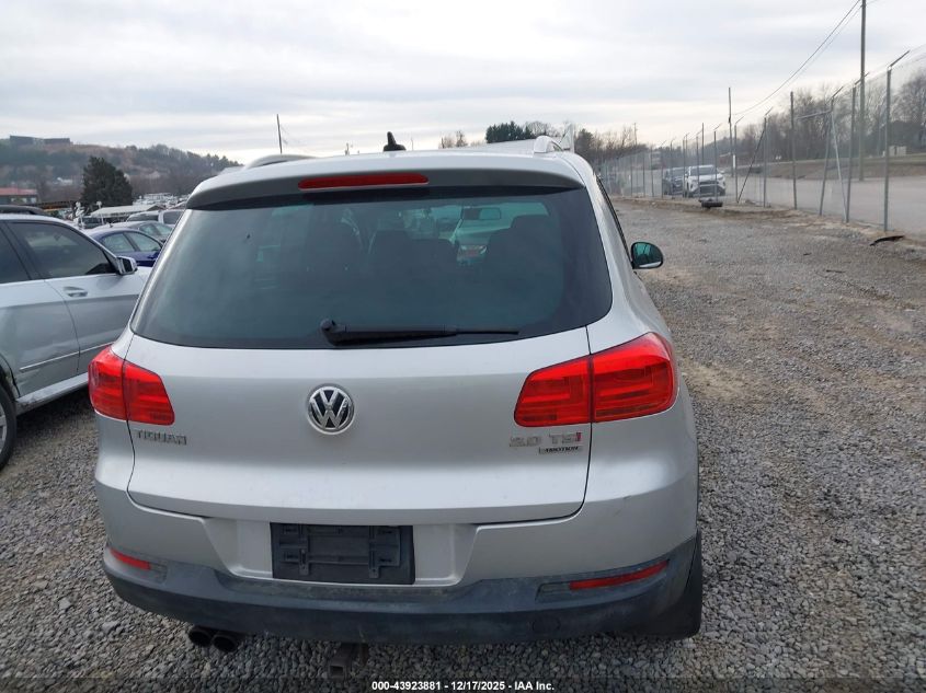 2015 Volkswagen Tiguan Sel VIN: WVGBV7AX2FW522449 Lot: 43923881