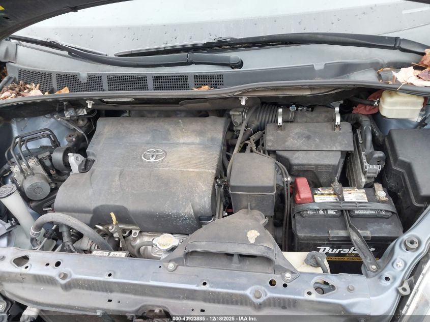 2015 Toyota Sienna Xle Premium 8 Passenger VIN: 5TDYK3DC9FS614764 Lot: 43923885