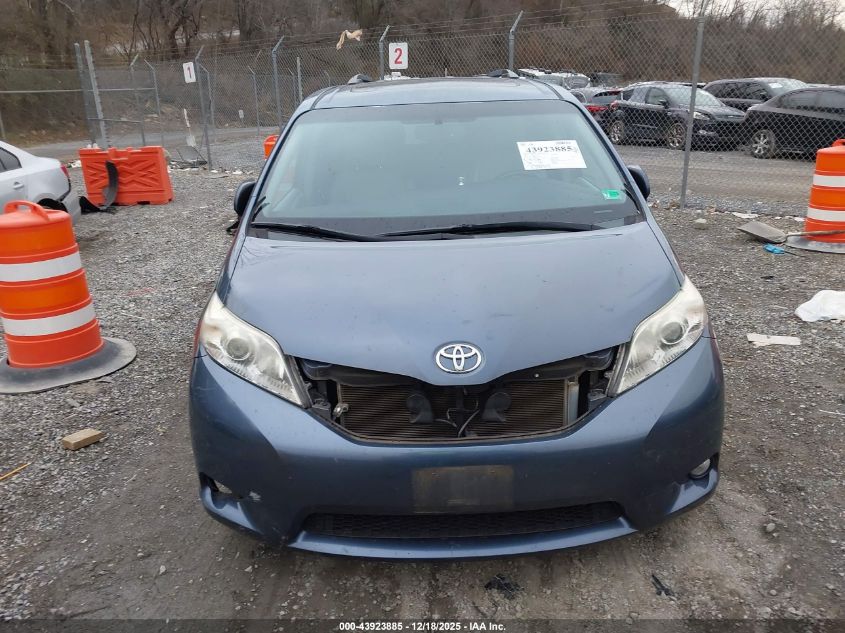 2015 Toyota Sienna Xle Premium 8 Passenger VIN: 5TDYK3DC9FS614764 Lot: 43923885