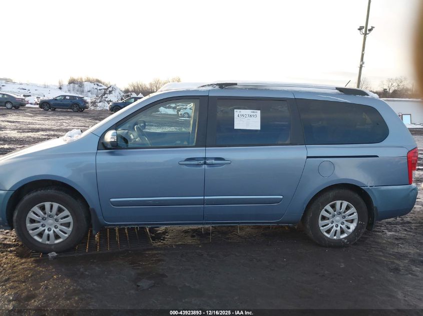 2014 Kia Sedona Lx VIN: KNDMG4C7XE6538982 Lot: 43923893