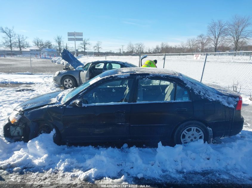 2002 Honda Civic Lx VIN: 2HGES16522H504722 Lot: 43923921
