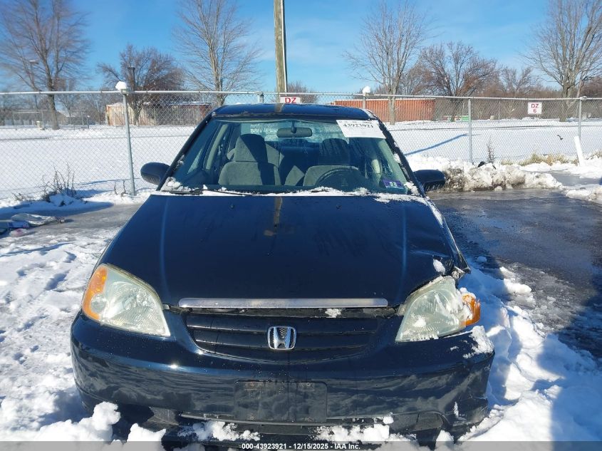 2002 Honda Civic Lx VIN: 2HGES16522H504722 Lot: 43923921