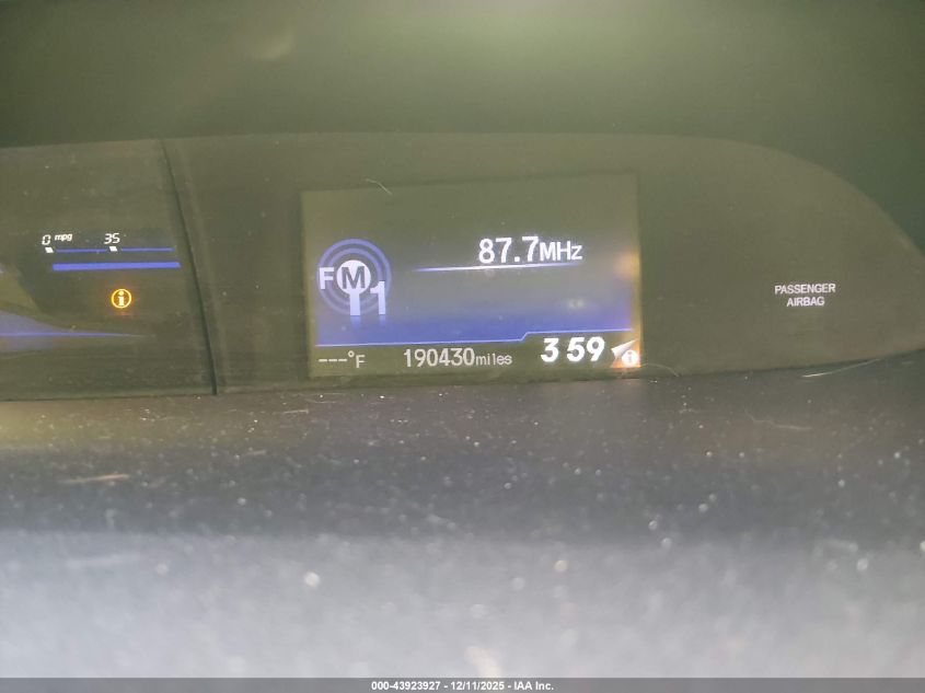 2013 Honda Civic Lx VIN: 19XFB2F53DE078420 Lot: 43923927