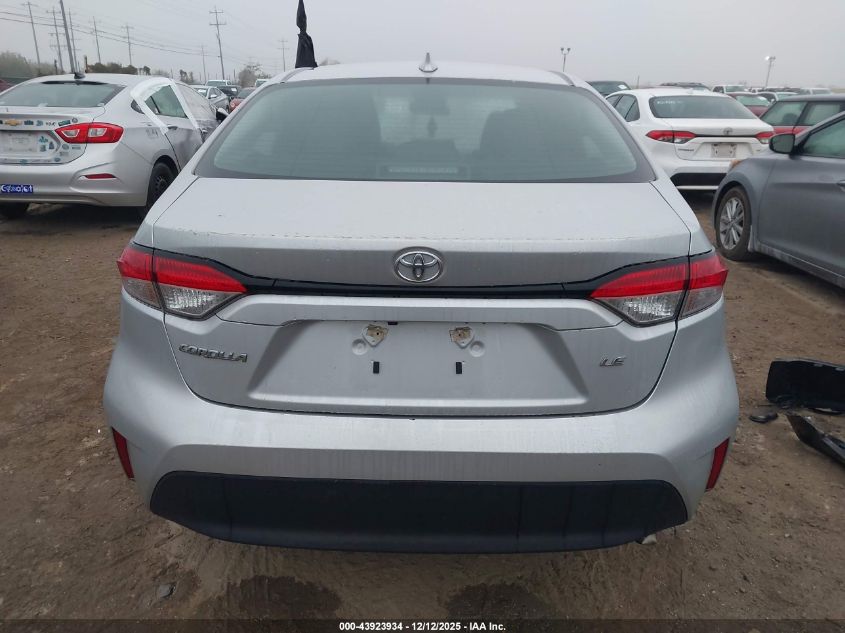 2024 Toyota Corolla Le VIN: 5YFB4MDE3RP100896 Lot: 43923934