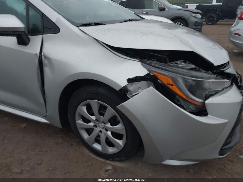 2024 Toyota Corolla Le VIN: 5YFB4MDE3RP100896 Lot: 43923934