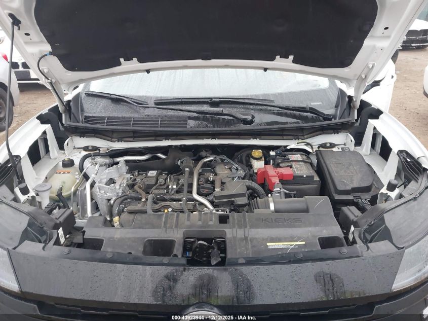 2025 Nissan Kicks Sv Fwd VIN: 3N8AP6CA0SL307072 Lot: 43923944