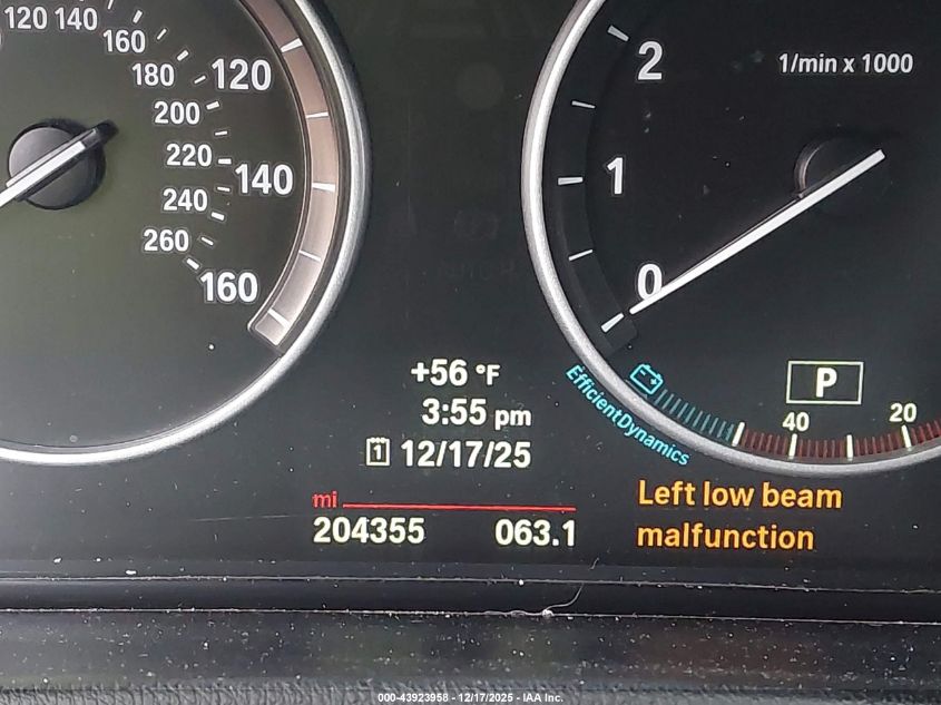 2014 BMW X3 xDrive28I VIN: 5UXWX9C5XE0D36538 Lot: 43923958