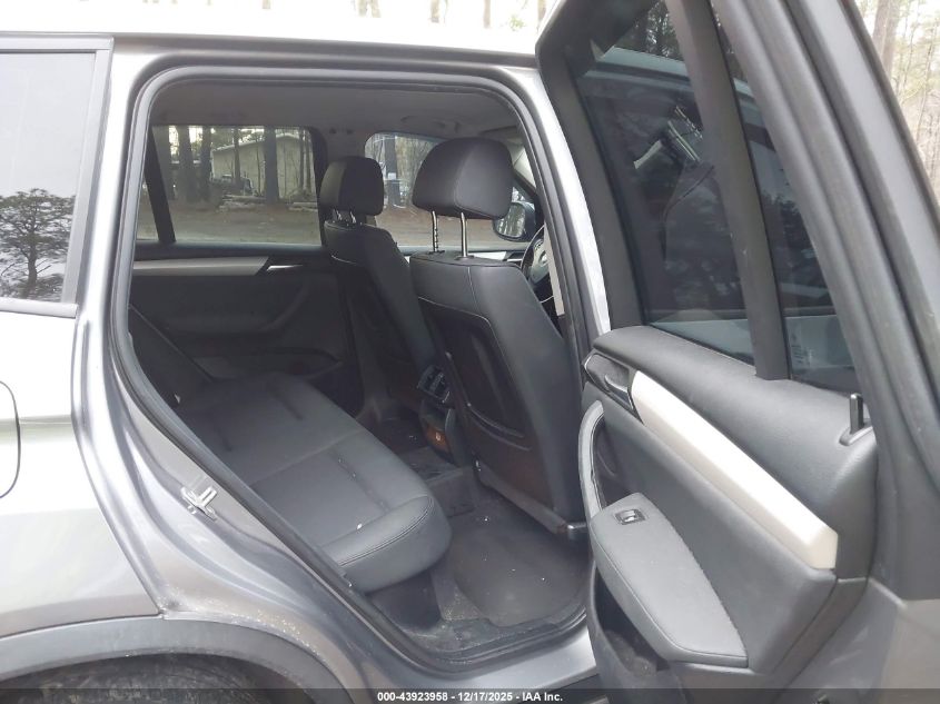 2014 BMW X3 xDrive28I VIN: 5UXWX9C5XE0D36538 Lot: 43923958