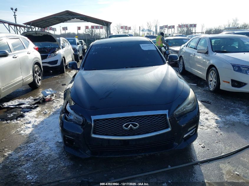 2015 Infiniti Q50 Premium VIN: JN1BV7AP9FM346051 Lot: 43923964