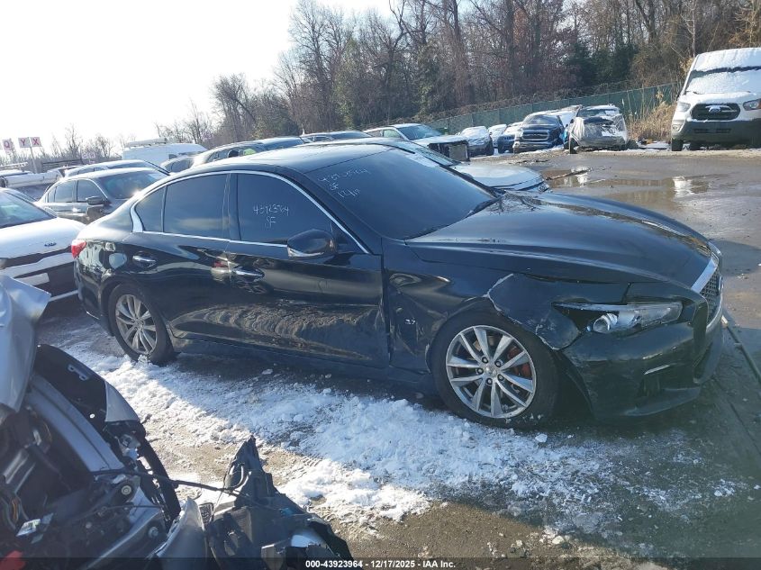 2015 Infiniti Q50 Premium VIN: JN1BV7AP9FM346051 Lot: 43923964