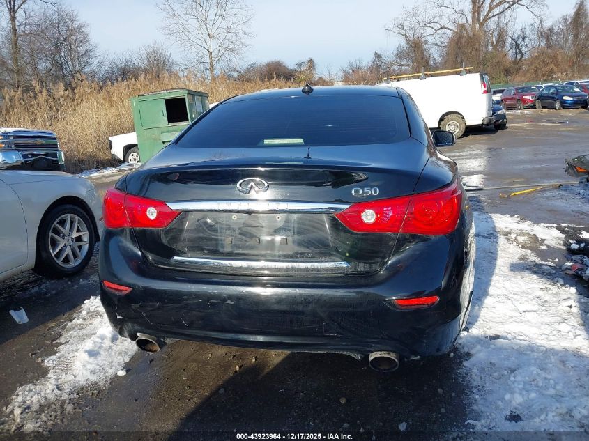 2015 Infiniti Q50 Premium VIN: JN1BV7AP9FM346051 Lot: 43923964